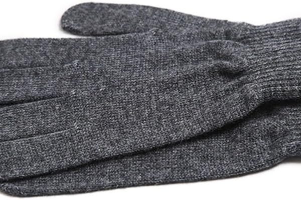 Cashmere Full Finger Knit Gloves