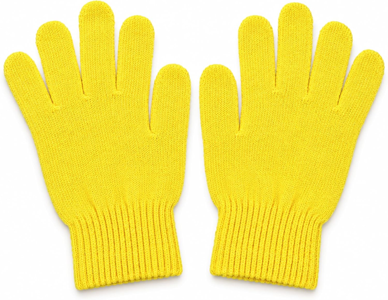 Windproof Knit Gloves with Silicone Grip