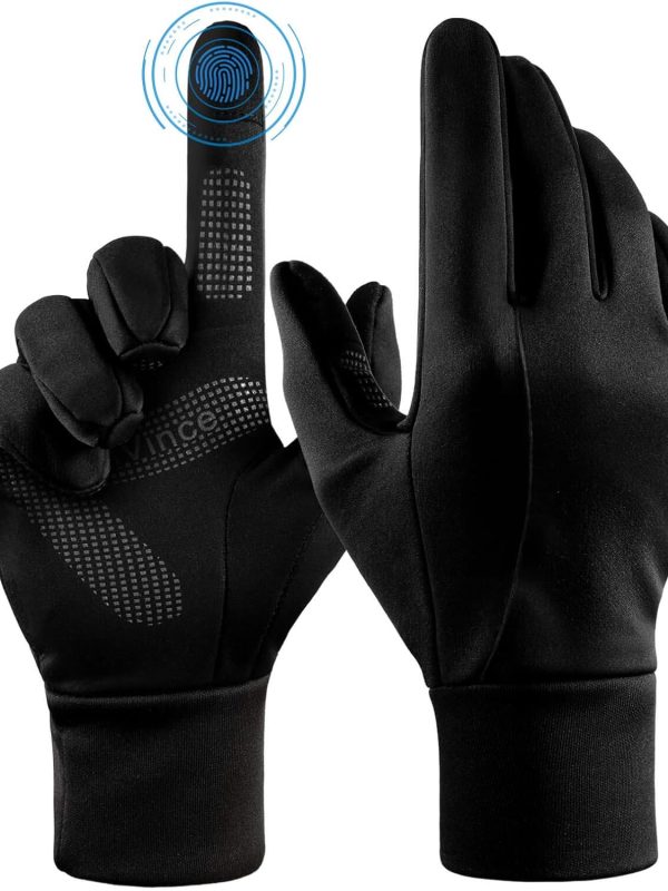 Windproof Thermal Winter Gloves with Touchscreen Fingertips