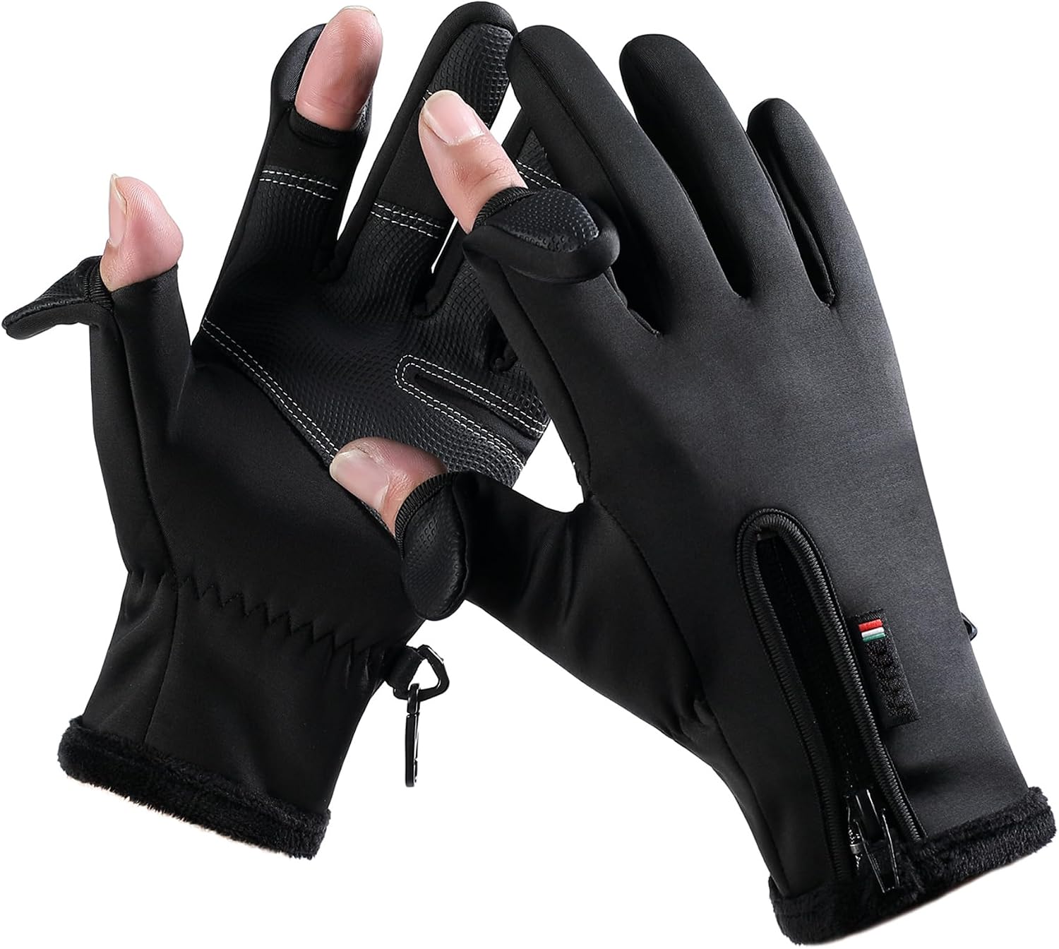 Windproof Touch Screen Anti Slip Gloves with Waterproof Membrane