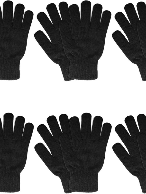 Acrylic Knit Winter Gloves