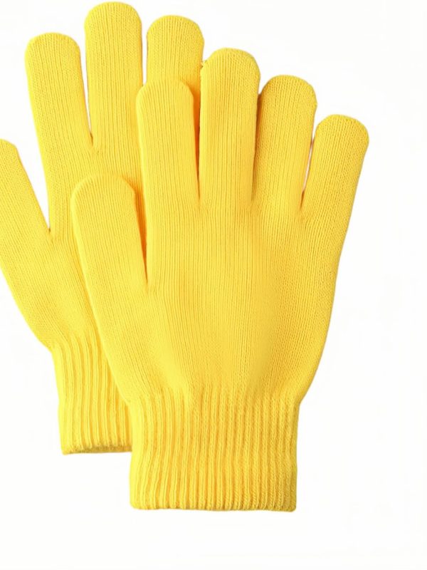 Windproof Thermal Knit Gloves with Touchscreen